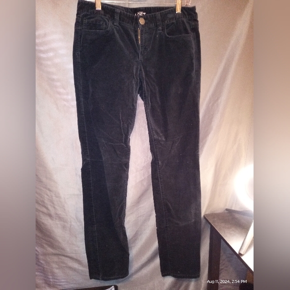 Ann Taylor Loft Modern slim corduroy pants - Picture 1 of 6
